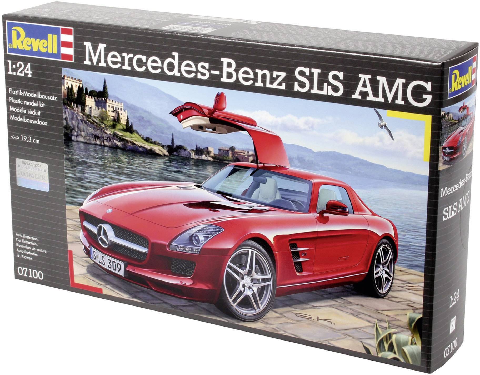 Maquette de voiture Revell 07100 Mercedes SLS AMG 1:24-6
