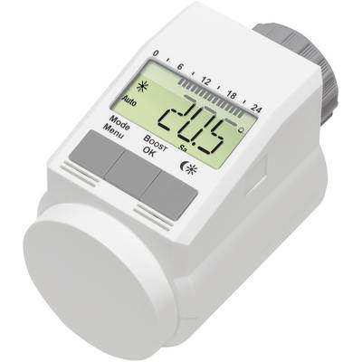 L-Regler eqiva CC-RT-O-CNL-W-R5-2 / 130809 Thermostat de radiateur électronique  5 à 29.5 °C