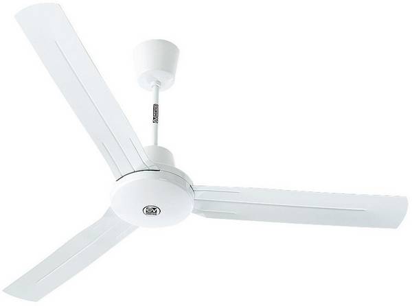 Ventilateur de plafond Vortice Nordik International 120 Plus 3 pales (Ø x H) 122 cm x 330 mm gris clair