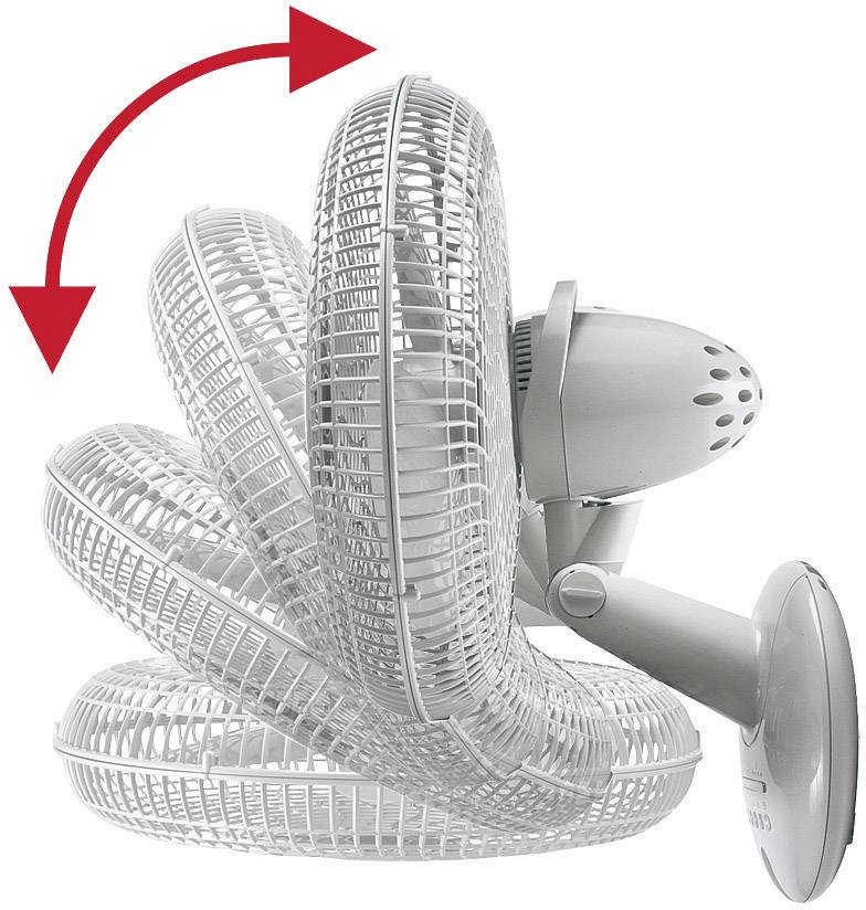 Vortice Gordon W 40 LG Ventilateur mural (Ø x H) 40 cm x 600 mm Couleur des pales: gris clair Couleur du boîtier (détail-1