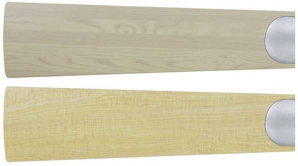 CasaFan 19018 Set de pales pour ventilateur de plafond  Motif des ailes: érable, chêne (chaulé)