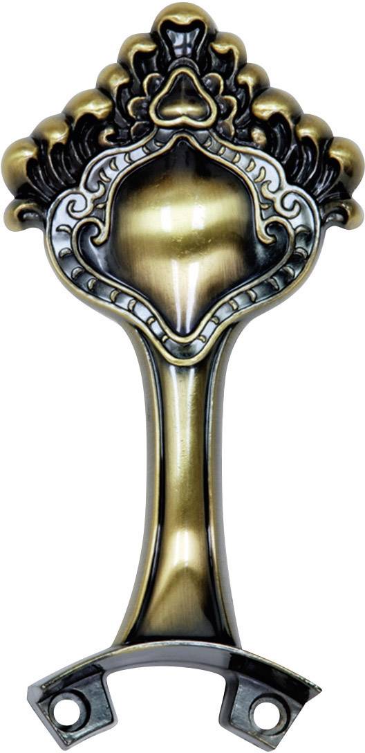 Un ouvre-bouteille en métal artistiquement décoré, au design antique, adapté tant comme élément décoratif que comme ustensile pratique.