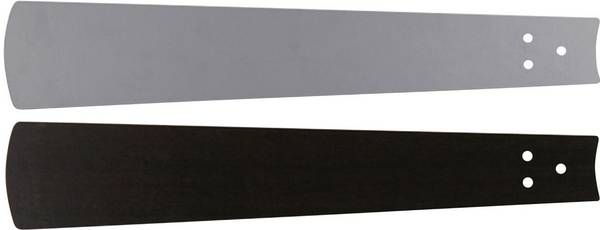 CasaFan Set de pales pour ventilateur de plafond Motif des ailes: wenge, gris