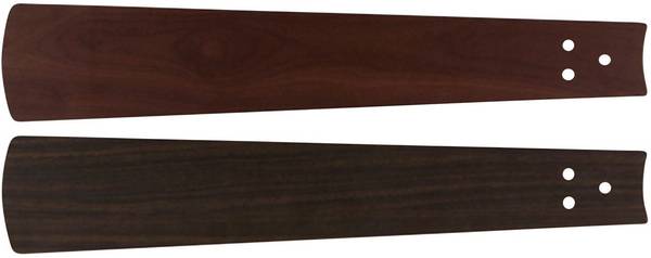 CasaFan Set de pales pour ventilateur de plafond Motif des ailes: noyer, cerisier