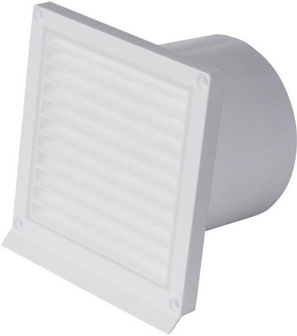 Wallair NW100 RSK Bouche d'aération avec clapet anti-retour plastique Convient pour Ø de tube: 10 cm