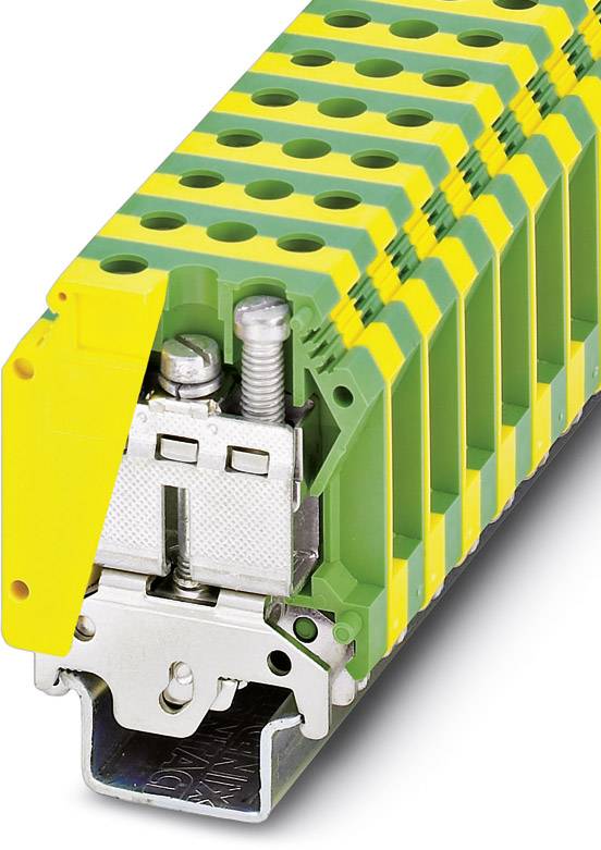 Bloc de jonction pour conducteur de protection Contenu: 25 pc(s) Phoenix Contact USLKG35-1 0449014