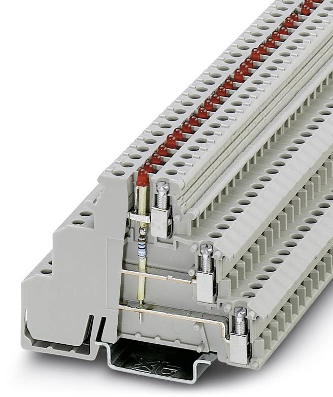 Bloc de jonction pour capteurs / actionneurs Contenu: 50 pc(s) Phoenix Contact DIKD 1,5-LA 24RD/U-O 2716279