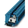 Bloc de jonction simple Contenu: 50 pc(s) Phoenix Contact UIK 35 BU 3006302