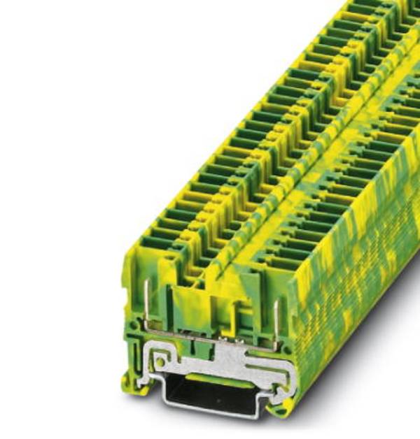 Bloc de jonction pour conducteur de protection Contenu: 50 pc(s) Phoenix Contact ST 2,5/2P-PE 3042146