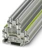 Bloc de jonction simple Contenu: 50 pc(s) Phoenix Contact UTTB 4-PE/L 3044746