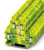 Bloc de jonction pour conducteur de protection Contenu: 50 pc(s) Phoenix Contact UTTB 4-PE 3044759