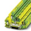 Bloc de jonction à ressort à 2 étages Contenu: 50 pc(s) Phoenix Contact STTBU 4-PE 3033171