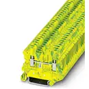 Phoenix Contact UT 2,5-MTD-PE 3064124 Borne de passage Nombre de pôles: 2 0.14 mm² 4 mm² vert, jaune 50 pc(s) Piece