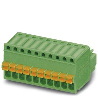Bornier Enfichable Phoenix 10 Contacts Femelles Pas 2/10 - Occasion, Fonctionnel, Marques D'usure