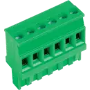 PTR Hartmann Boîtier femelle pour câble série AK(Z)1100 Nbr total de pôles 8 Pas: 5.08 mm 51100080001D 1 pc(s)