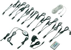 10 Spots Leds A Encastrer Couleurs Changeantes Conrad Fr