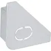 Lot de 2 Delta Profil End Cap aluminium (mat) Paulmann