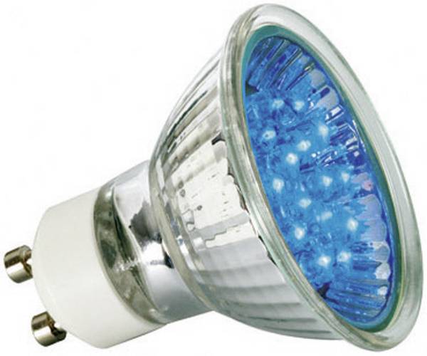 LED GU10 Paulmann 28010 1 W bleu (Ø x L) 51 mm x 55 mm 1 pc(s) Conrad.fr