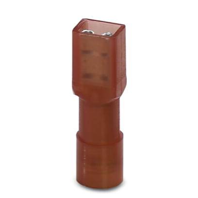 Cosse clip 2.8 mm x 0.5 mm Phoenix Contact C-SCFFI 1,5/2,8X0,5 3240534 180 ° entièrement isolé rouge 50 pc(s)