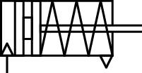 Des lignes noires géométriques forment des lettres irrégulières ressemblant à 'AHAAA' sur un fond blanc.
