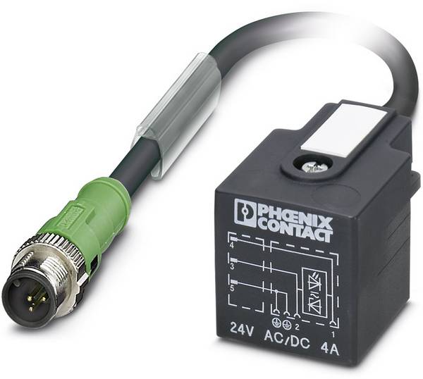 Câble pour capteurs/actionneurs Phoenix Contact SAC-3P-M12MS/3,0-PUR/A-1L-Z 1400771 Contenu: 1 pc(s)