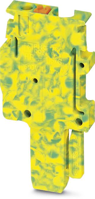 Connecteur Phoenix Contact PP-H 1,5/S/1-L GNYE 3212675 vert, jaune 50 pc(s)