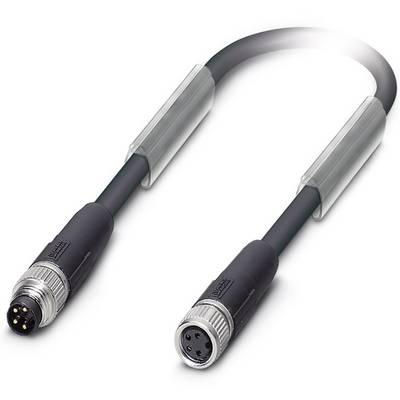 Câble audio Mitex avec connecteurs aux deux extrémités. Adapté pour des transmissions audio ou des connexions de haute qualité.