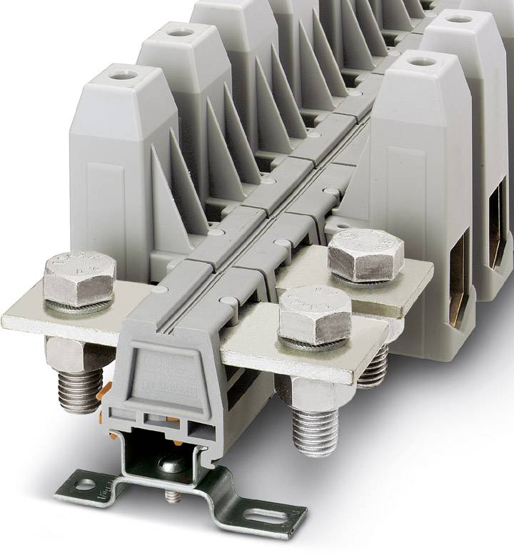 Клема силовая. Клемма UHV 240 KH/as 2130143. Клемма болтовая силовая КБС-240. Клемма UHV 50-KH/as.