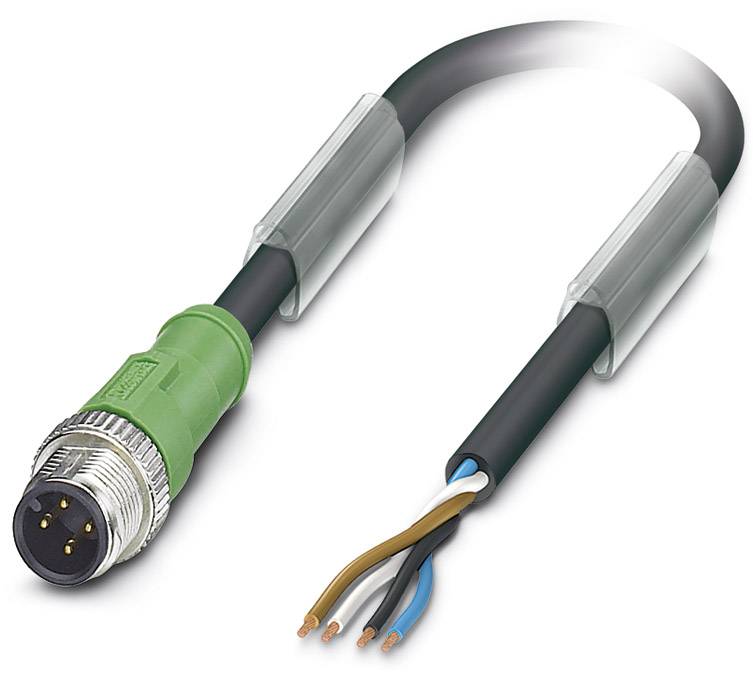 Câble pour capteurs/actionneurs Phoenix Contact SAC-4P-M12MS/ 2,0-186 1509445 Contenu: 1 pc(s)