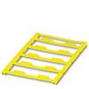 Marquage pour appareils Phoenix Contact UC-EMLP (15X5) YE 0822615 Surface d'étiquetage: 15 x 5 mm jaune 10 Bogen