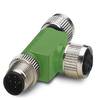 Répartiteur en T Phoenix Contact SAC-5P-M12T/2XM12 VP 1541186 Contenu: 1 pc(s)
