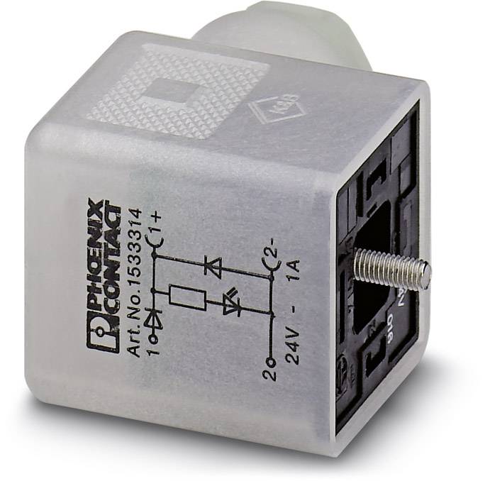 Connecteur pour électrovannes Contenu: 1 pc(s) Phoenix Contact SACC-V-3CON-PG9/A-PFL 12/24 1533314