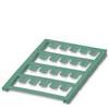Marquage pour appareils Phoenix Contact UC-EM (20X7) TQ 0825500 Surface d'étiquetage: 20 x 7 mm turquoise 10 Bogen