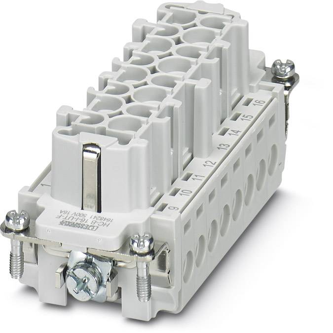 Phoenix Contact 1648241 Insert femelle HC-B 16 + PE raccord à vis 1 pc(s)