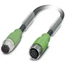 Câble pour capteurs/actionneurs Phoenix Contact SAC-8P-M12MS/ 3,0-PUR/M12FS SH 1522998 Contenu: 1 pc(s)