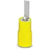 Cosse à embout Phoenix Contact 3240546 modèle plat 6 mm² partiellement isolé jaune 100 pc(s)