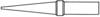 Weller 4ETOL-1 Panne de fer à souder forme longue, conique Taille de la panne 0.8 mm Longueur de la panne 0.8 mm Contenu 1 pc(s)