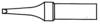 Weller 4ETR-1 Panne de fer à souder forme plate Taille de la panne 1.6 mm Longueur de la panne 34.5 mm Contenu 1 pc(s)