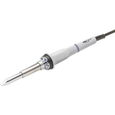 Fer à souder avec manche gris et pointe métallique, modèle Weller WP 80. Adapté pour des travaux de soudure précis sur des composants électroniques.