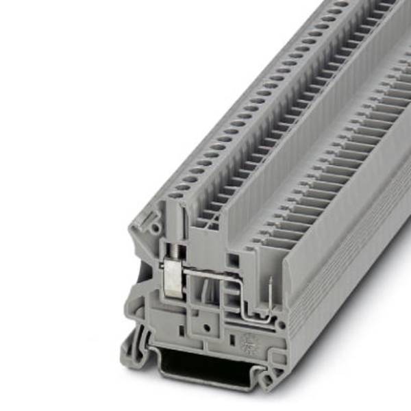 Bloc de jonction simple Phoenix Contact UT 2,5/1P 3045017 gris 50 pc(s)