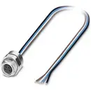 Connecteur femelle encastrable pour capteurs/actionneurs Contenu: 1 pc(s) Phoenix Contact SACC-DSI-M 8FS-4CON-M12/0,5 14