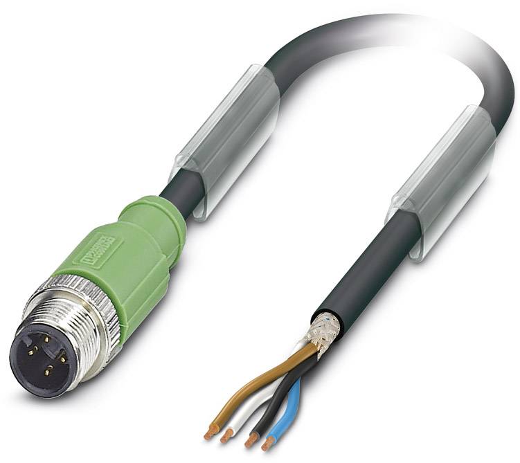Câble pour capteurs/actionneurs Phoenix Contact SAC-4P-M12MS/ 1,5-PUR SH 1682715 Contenu: 1 pc(s)