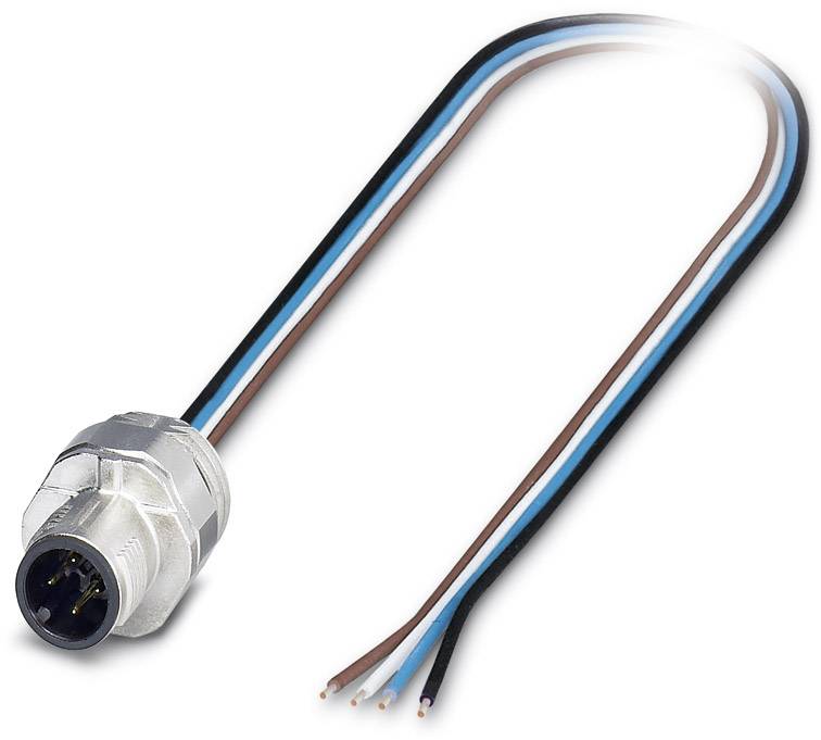Connecteur mâle encastrable pour capteurs/actionneurs Phoenix Contact SACC-E-M5MS-4CON-M5/0,5 1530595 1 pc(s)