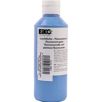 Peinture fluorescente pour lumière noire EiKO  bleu 250 ml