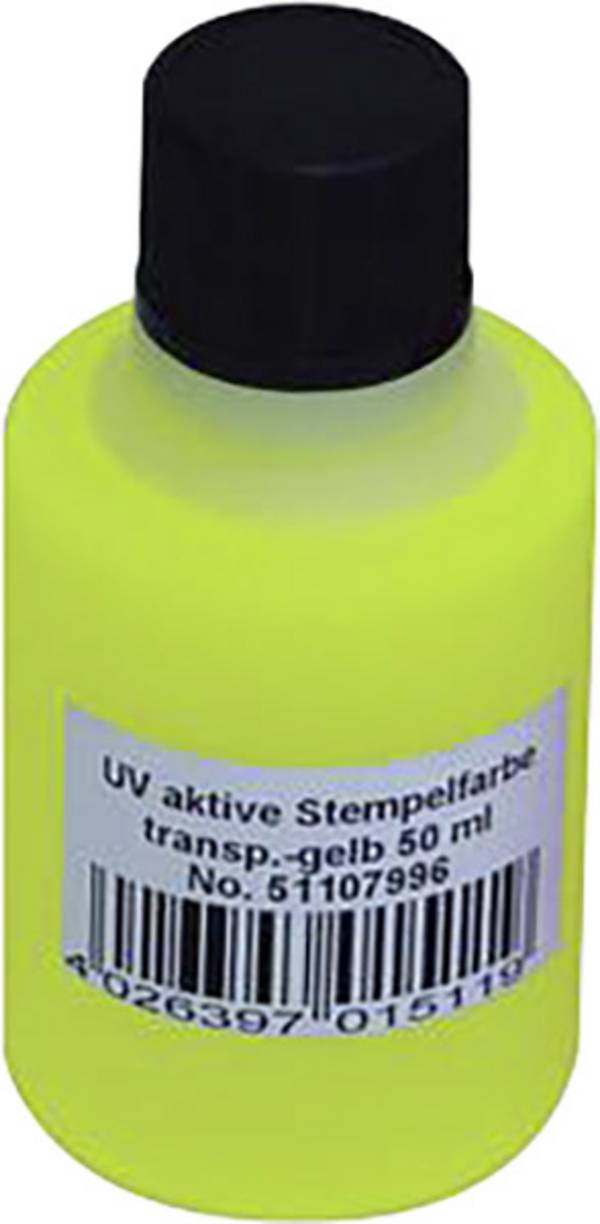 Peinture à tampon pour lumière noire Eurolite  jaune 50 ml
