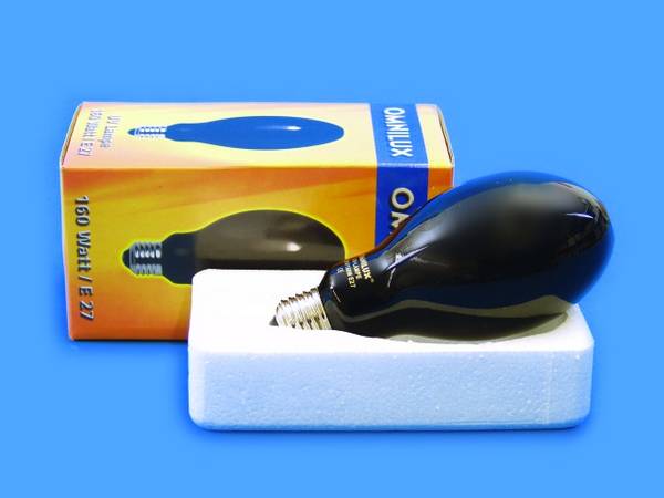 Lampe UV E27 Omnilux 89513005 160 W 175 mm