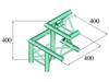 Traverse 3 points coin 3 directions 90 ° Alutruss DECOLOCK DQ3-PAL32
