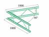 Traverse 2 points coin 60 ° Alutruss BILOCK BQ2-PAC20V