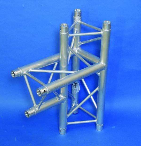 Traverse 3 points pièce en T 90 ° Alutruss TRILOCK 6082AT-37