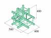 Traverse 4 points coin 4 directions 90 ° Alutruss DECOLOCK DQ4-PAT42